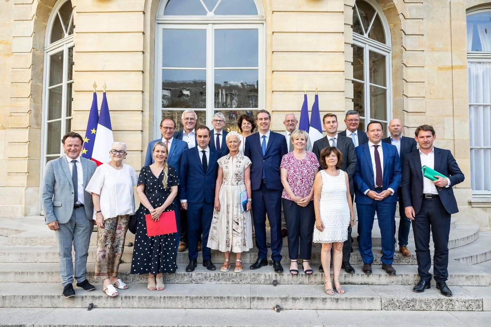Proposition de loi Alsace : Rencontre avec Sébastien Lecornu, Premier ministre, le 07.07.2026